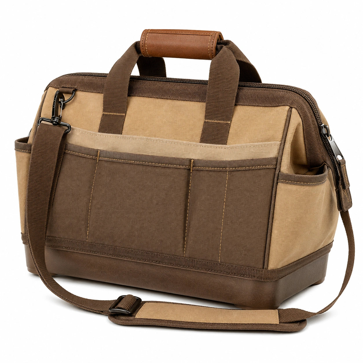 Bolsa de Herramientas Multifuncional Marrón/Beige