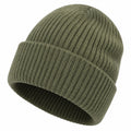 Gorro de Punto Invierno Verde Oliva